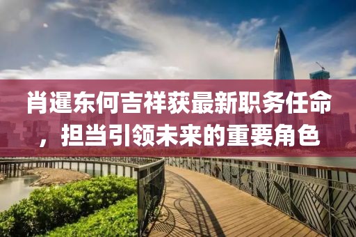 肖暹东何吉祥获最新职务任命，担当引领未来的重要角色