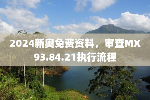 2024新奥免费资料，审查MX93.84.21执行流程