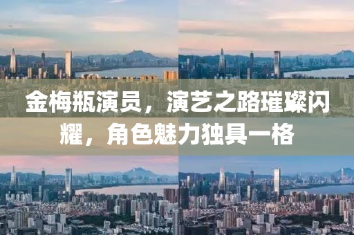 金梅瓶演员，演艺之路璀璨闪耀，角色魅力独具一格