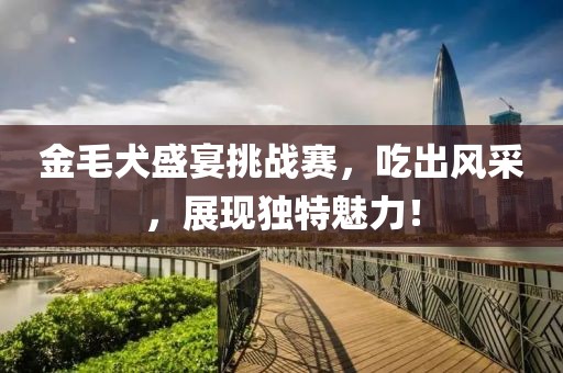 金毛犬盛宴挑战赛，吃出风采，展现独特魅力！