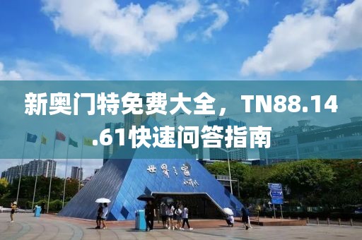 新奥门特免费大全，TN88.14.61快速问答指南