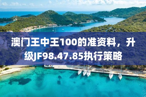 澳门王中王100的准资料，升级JF98.47.85执行策略
