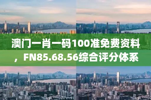 澳门一肖一码100准免费资料，FN85.68.56综合评分体系