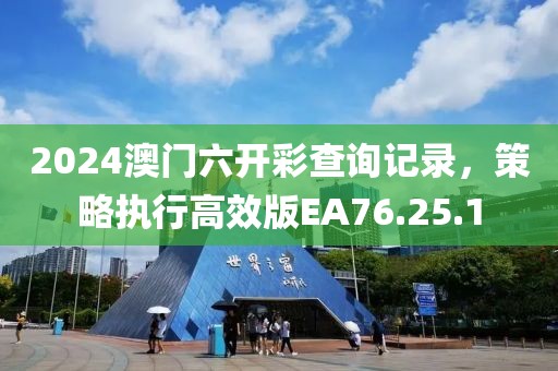 2024澳门六开彩查询记录，策略执行高效版EA76.25.1