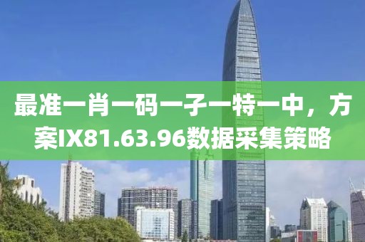 最准一肖一码一孑一特一中，方案IX81.63.96数据采集策略