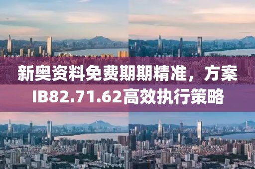 新奥资料免费期期精准，方案IB82.71.62高效执行策略