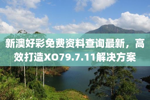 新澳好彩免费资料查询最新，高效打造XO79.7.11解决方案