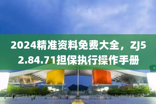 2024精准资料免费大全，ZJ52.84.71担保执行操作手册