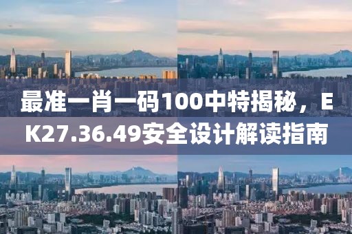 最准一肖一码100中特揭秘，EK27.36.49安全设计解读指南