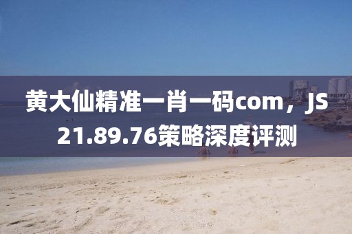 黄大仙精准一肖一码com，JS21.89.76策略深度评测