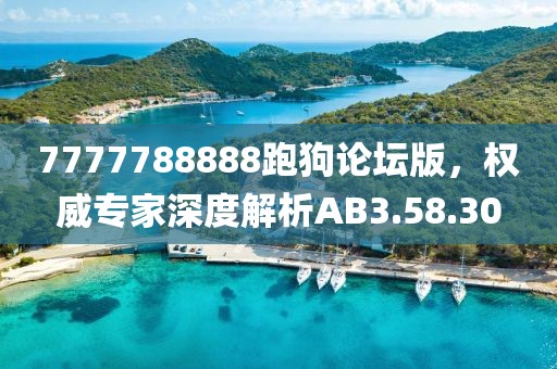 7777788888跑狗论坛版，权威专家深度解析AB3.58.30