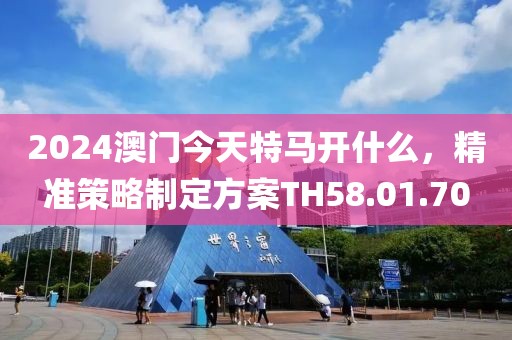 2024澳门今天特马开什么，精准策略制定方案TH58.01.70