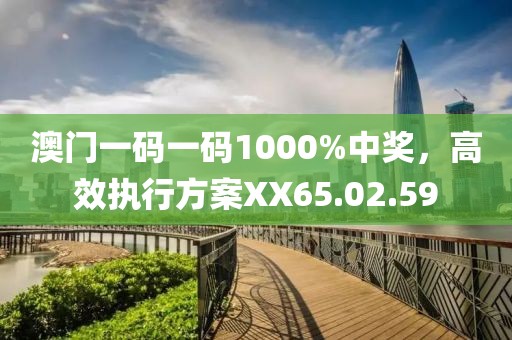 澳门一码一码1000%中奖，高效执行方案XX65.02.59