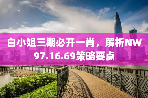 白小姐三期必开一肖，解析NW97.16.69策略要点