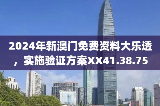 2024年新澳门免费资料大乐透，实施验证方案XX41.38.75