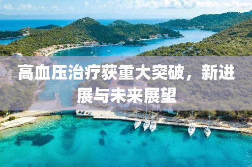 高血压治疗获重大突破，新进展与未来展望