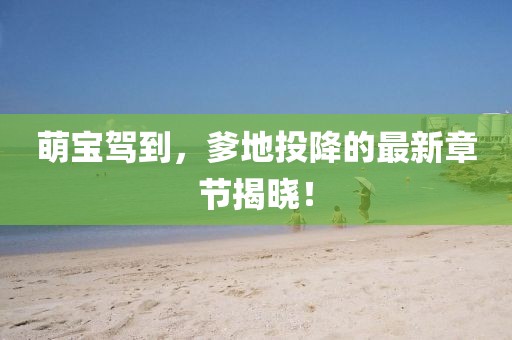 萌宝驾到，爹地投降的最新章节揭晓！