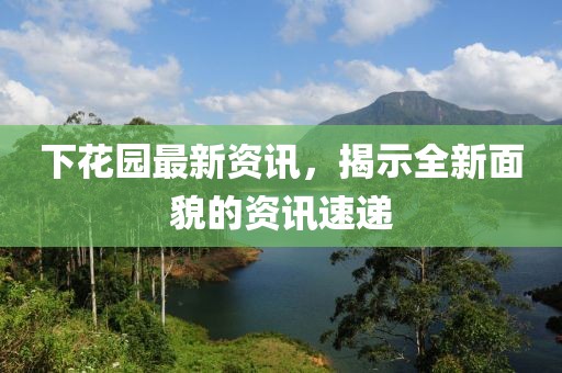下花园最新资讯，揭示全新面貌的资讯速递